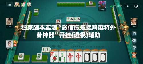 独家脚本实测“微信微乐捉鸡麻将外卦神器”开挂(透视)辅助-第1张图片