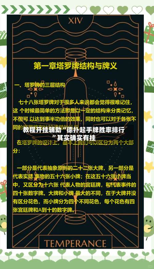 教程开挂辅助“德扑起手牌胜率排行”其实确实有挂-第2张图片