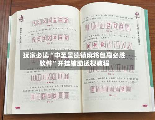 玩家必读“中至景德镇麻将包赢必胜软件”开挂辅助透视教程-第1张图片
