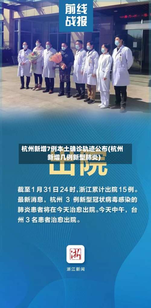 杭州新增7例本土确诊轨迹公布(杭州新增几例新型肺炎)-第1张图片