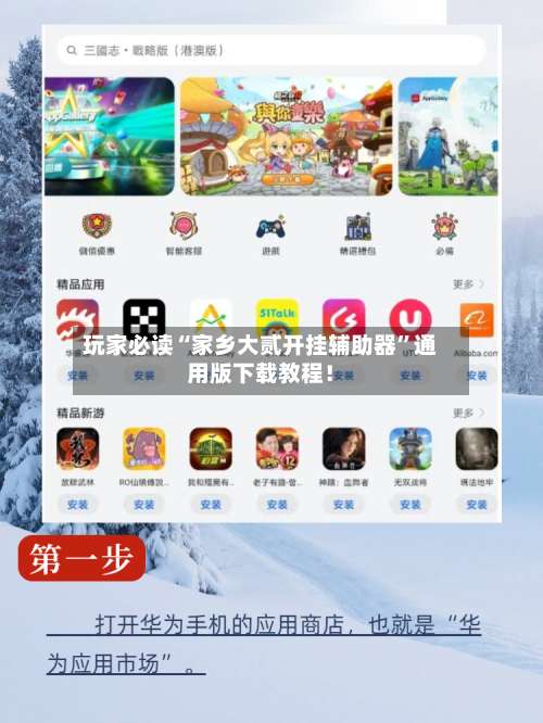 玩家必读“家乡大贰开挂辅助器”通用版下载教程！-第3张图片