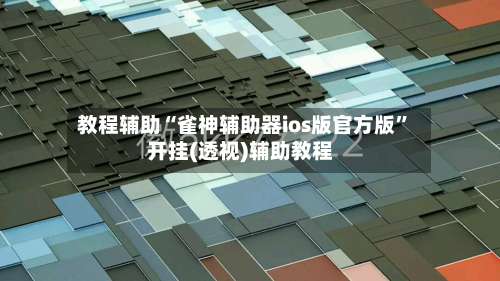 教程辅助“雀神辅助器ios版官方版	”开挂(透视)辅助教程-第1张图片