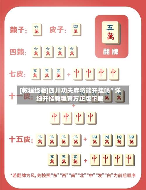 [教程经验]四川功夫麻将能开挂吗	”详细开挂教程官方正版下载-第2张图片