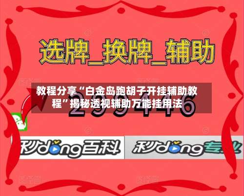 教程分享“白金岛跑胡子开挂辅助教程	”揭秘透视辅助万能挂用法-第1张图片