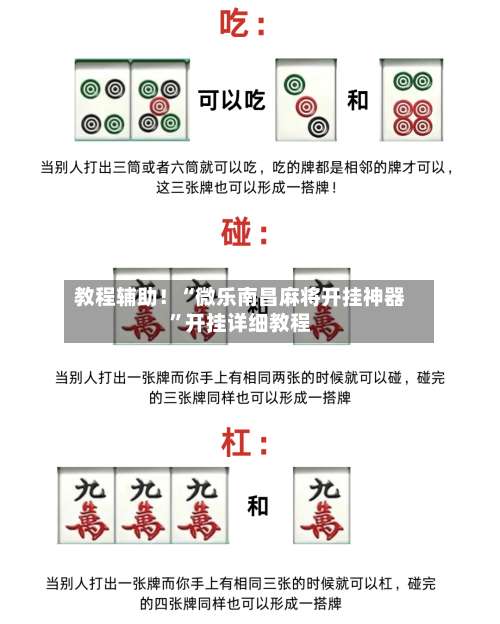 教程辅助！“微乐南昌麻将开挂神器”开挂详细教程-第2张图片