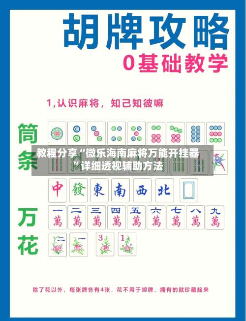 教程分享“微乐海南麻将万能开挂器	”详细透视辅助方法-第1张图片