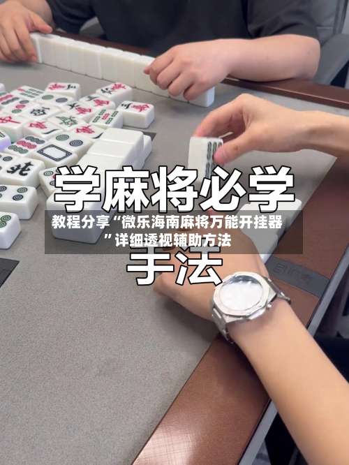 教程分享“微乐海南麻将万能开挂器”详细透视辅助方法-第3张图片