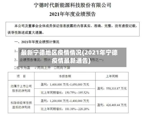 最新宁德地区疫情情况(2021年宁德疫情最新通告)-第1张图片