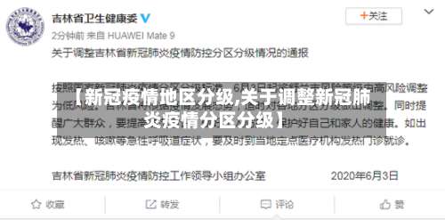 【新冠疫情地区分级,关于调整新冠肺炎疫情分区分级】-第1张图片