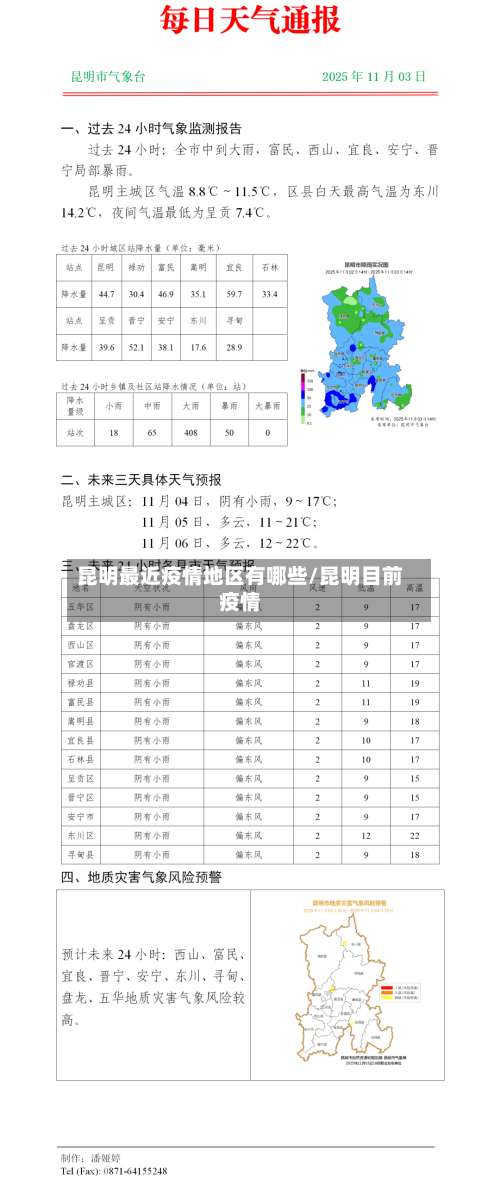 昆明最近疫情地区有哪些/昆明目前疫情-第2张图片