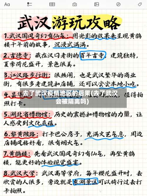 去了武汉疫情地区的后果(去了武汉会被隔离吗)-第2张图片