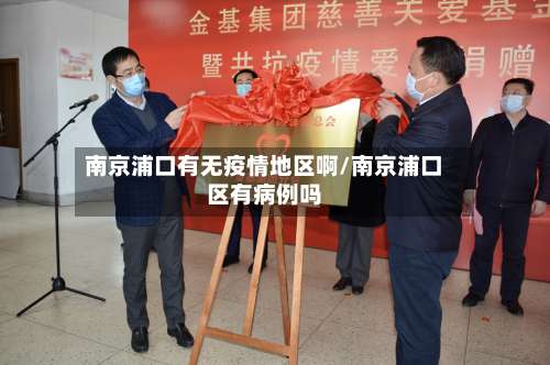 南京浦口有无疫情地区啊/南京浦口区有病例吗-第2张图片