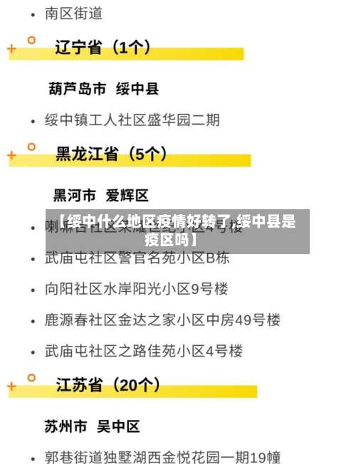 【绥中什么地区疫情好转了,绥中县是疫区吗】-第1张图片