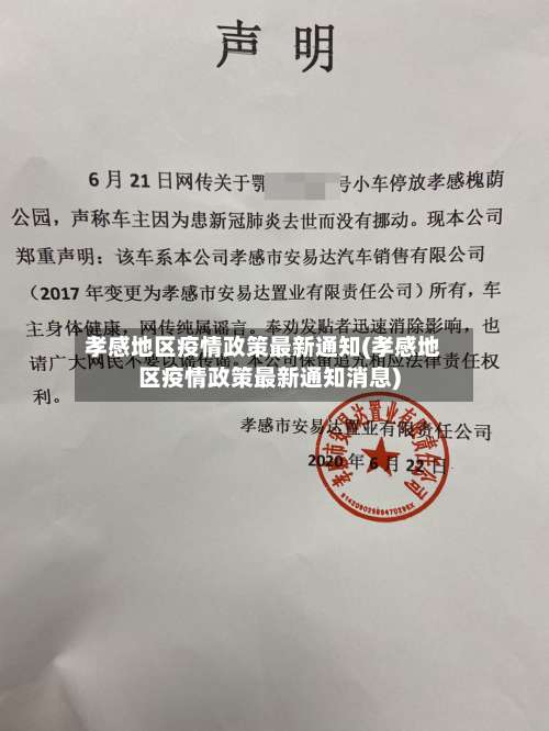 孝感地区疫情政策最新通知(孝感地区疫情政策最新通知消息)-第3张图片
